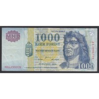 Magyarország,1000 forint 2000 DA - MILLENIUM F