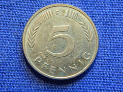Németország 5 Pfennig 1990 F