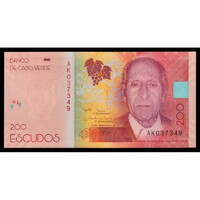 Cape Verde,200 escudos 2019 UNC