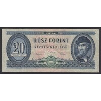 Hungary, 20 Forint 1960 F