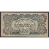 Magyarország,20 pengő 1944 EF+