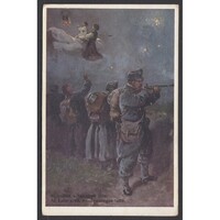Magyarország,Harctéri jelenet 1916 - Ki halálát a harctéren lelte