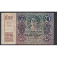 Magyarország,50 kronen/korona 1914 VF