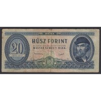 Hungary, 20 Forint 1949 F