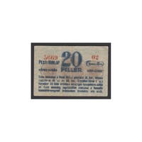 Magyarország,20 fillér 1919 - PESTI HÍRLAP F
