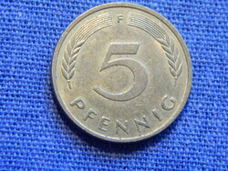 Németország 5 Pfennig 1991 F