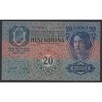 Magyarország,20 kronen/korona 1913 F