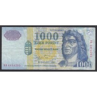 Magyarország,1000 forint 1999 DB F