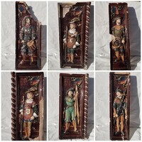 Antique Large German Stove Tile