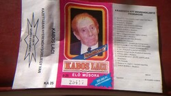 Kabos Laci élő műsora 1991 , gyári műsoros kazetta