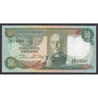 Angola,50 escudos 1972 UNC