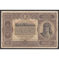 Magyarország,100 korona 1920 G+