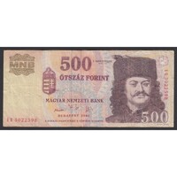 Magyarország,500 pengő 2002 EB F