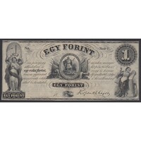 Magyarország,1 forint 1852 H UNC