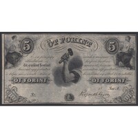 Magyarország,5 forint 1852 A aUNC+