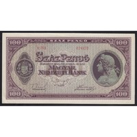 Magyarország,100 pengő 1945 aUNC+