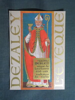 Bor címke,Svájc,Fonjallaz s.a. Epesses,Dezaley Lde Eveque bor,0.7 l.  1980-