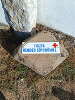 Zománc tábla.