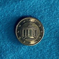 Németország - Germany - 10 euro cents - 2002 coin - F
