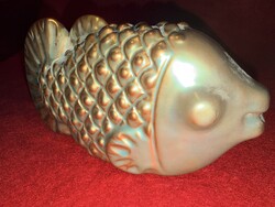 Zsolnay eozin art deco hal figura