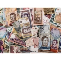 ,MAGYARMENTES VILÁG BANKJEGY MIX 50DB - MIND KÜLÖNBÖZŐ VG-UNC