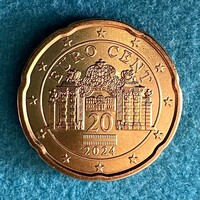Austria - 20 euro cents - 2024 coin - UNC
