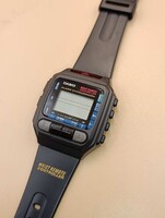 DONOR!!! 1994 GYÖNYÖRŰ CASIO CMD-30B lcd karóra REMOTE CONTROL távirányító vintage