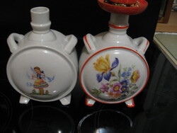 Retro KŐPORC Kőbányai Porcelángyár kulacsok darabra