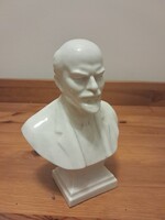 Retro Herendi porcelán Lenin szobor - 18 cm - Gyűjtői darab