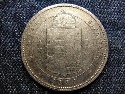 Osztrák-Magyar Forint .900 ezüst 1 Forint 1880 KB