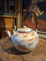 JAPANESE NIPPON TOKUSEI PORCELAIN TEA CANNA, Circa 1940