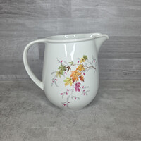 Kahla német porcelán levélmintás teáskanna