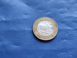 MOZAMBIK 10000 METICAIS 2003 ORRSZARVÚ! BIMETÁL! RITKA!