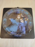 Johannes Ludwig Designed Wall Plate for Christmas 1977