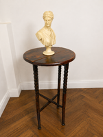 Antique Secessionist Wooden Pedestal / Flower Stand
