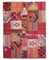 Patchwork kilim - szövött keleti szőnyeg