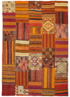 Patchwork kilim - szövött keleti szőnyeg