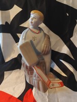 Polonne kapus porcelan figura