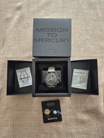 HASZNÁLT MoonSwatch "Mission to Mercury"óra + Full Set doboz