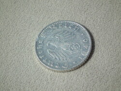 Németország, horogkeresztes birodalmi 50 Pfennig (Reichspfennig), 1940 B