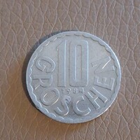 Ausztria 10 groschen, 1984