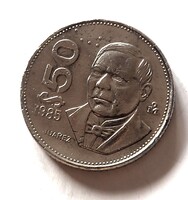 Mexikó 50 pesos 1985 (KA21)
