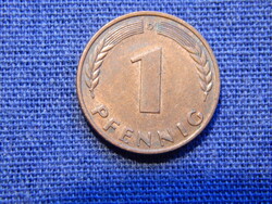 Németország 1 Pfennig 1968 D