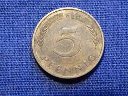 Németország 5 Pfennig 1984 F