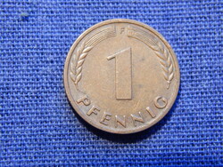 Németország 1 Pfennig 1966 F