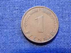 Németország 1 Pfennig 1949 F
