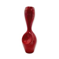 Fürtös György Zsolnay pajzspecsétes ökörvérmázas porcelán eozin váza - 53664