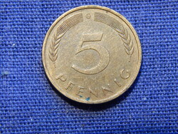 Németország 5 Pfennig 1984 G