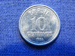 Brazília 10 Centavos 1986