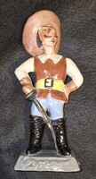 Izsépy ritka Cyrano kerámia figura